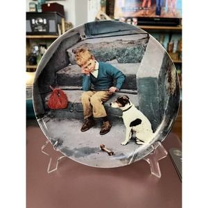 Hjemme er Bedst /Home is Best Porcelain Collector Plate by Kurt Ard